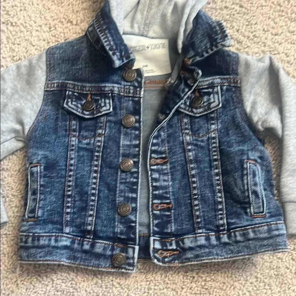 Tucker + Tate-Kids Denim and Gray Jacket - Picture 2 of 3